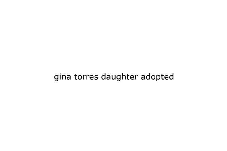 gina-torres-daughter-adopted