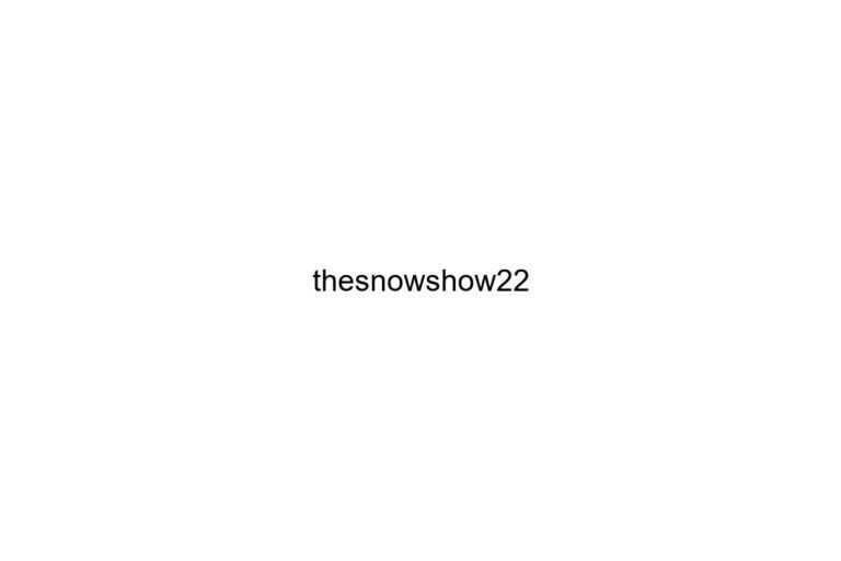 thesnowshow22