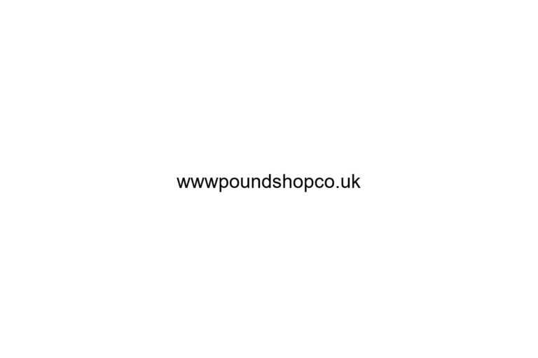 wwwpoundshopco uk