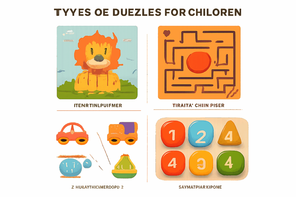 types of puzzles for children