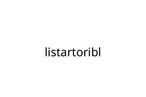 listartoribl