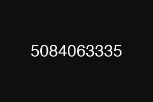 5084063335