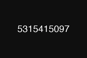 5315415097