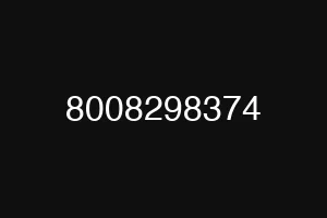 8008298374