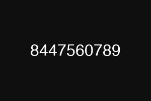 8447560789