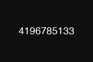 4196785133
