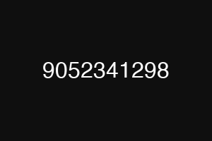 9052341298